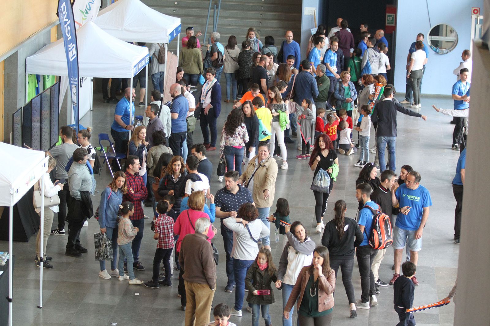 Mixtura de acentos en el Palacio de Deportes