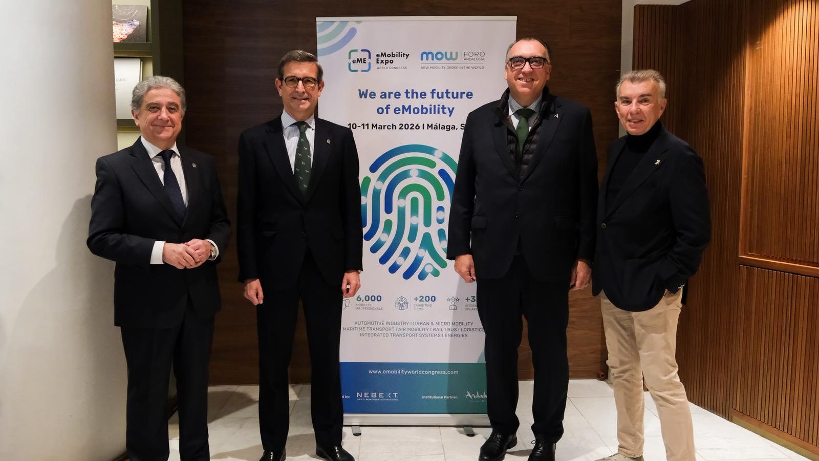 Presentación oficial de eMobility Expo World Congress - MOW 2026 en Sevilla.