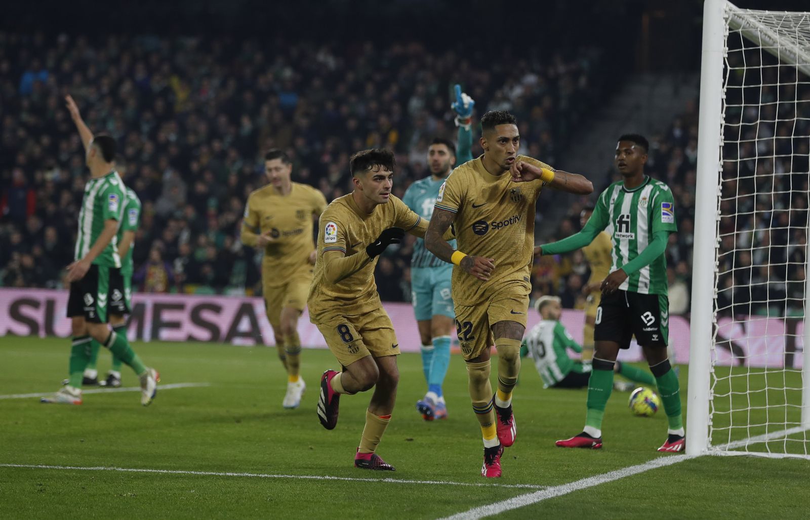 Las imágenes del Betis-Barcelona