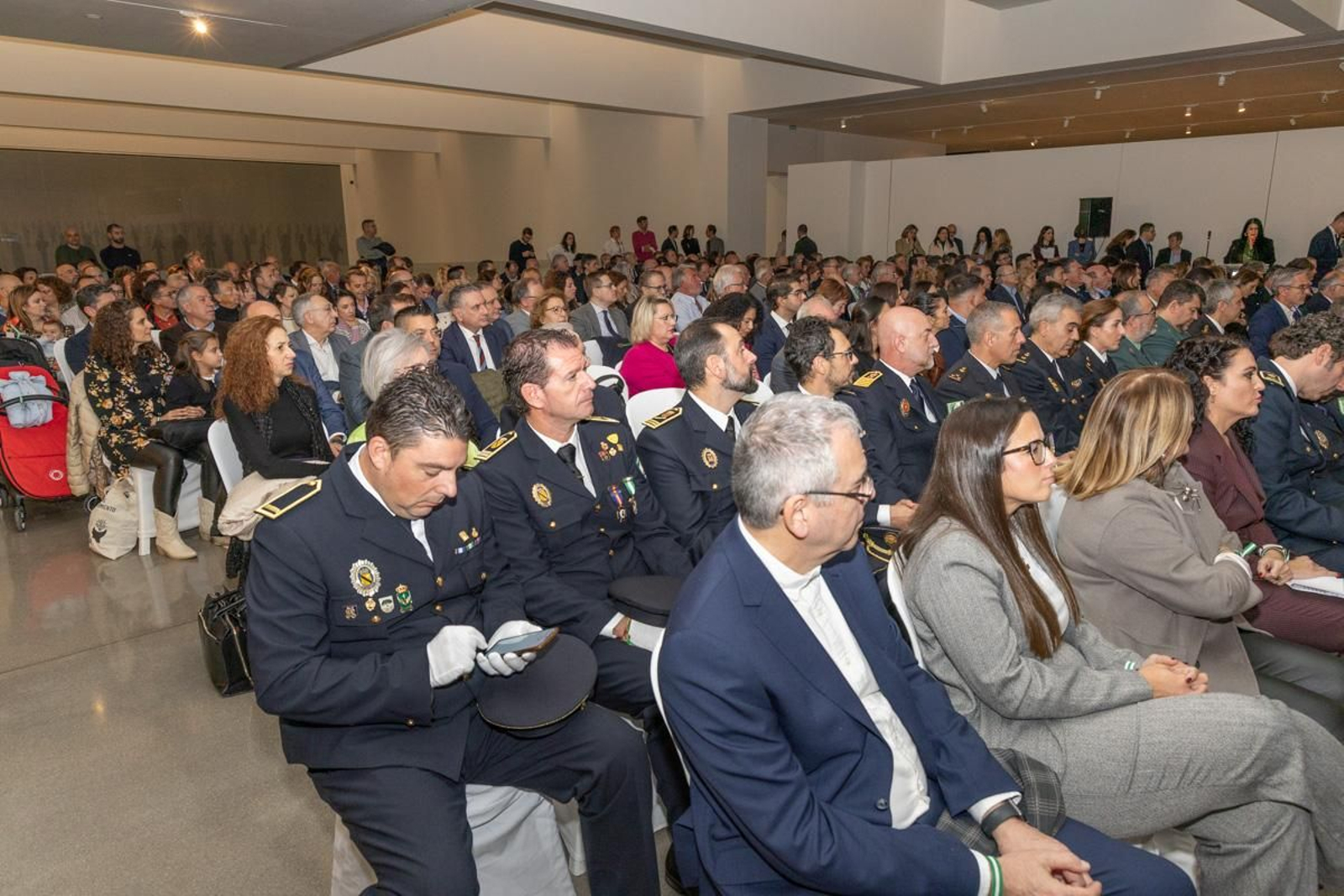 Acto institucional de la Bandera que organiza la Junta de Andalucía en el Museo Íbero