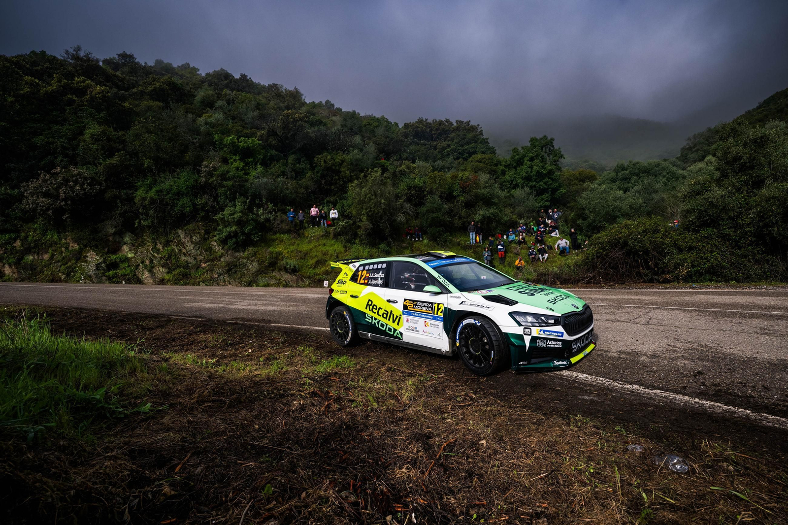 Las mejores fotos de un emocionante sábado en el Rallye Sierra Morena 2025
