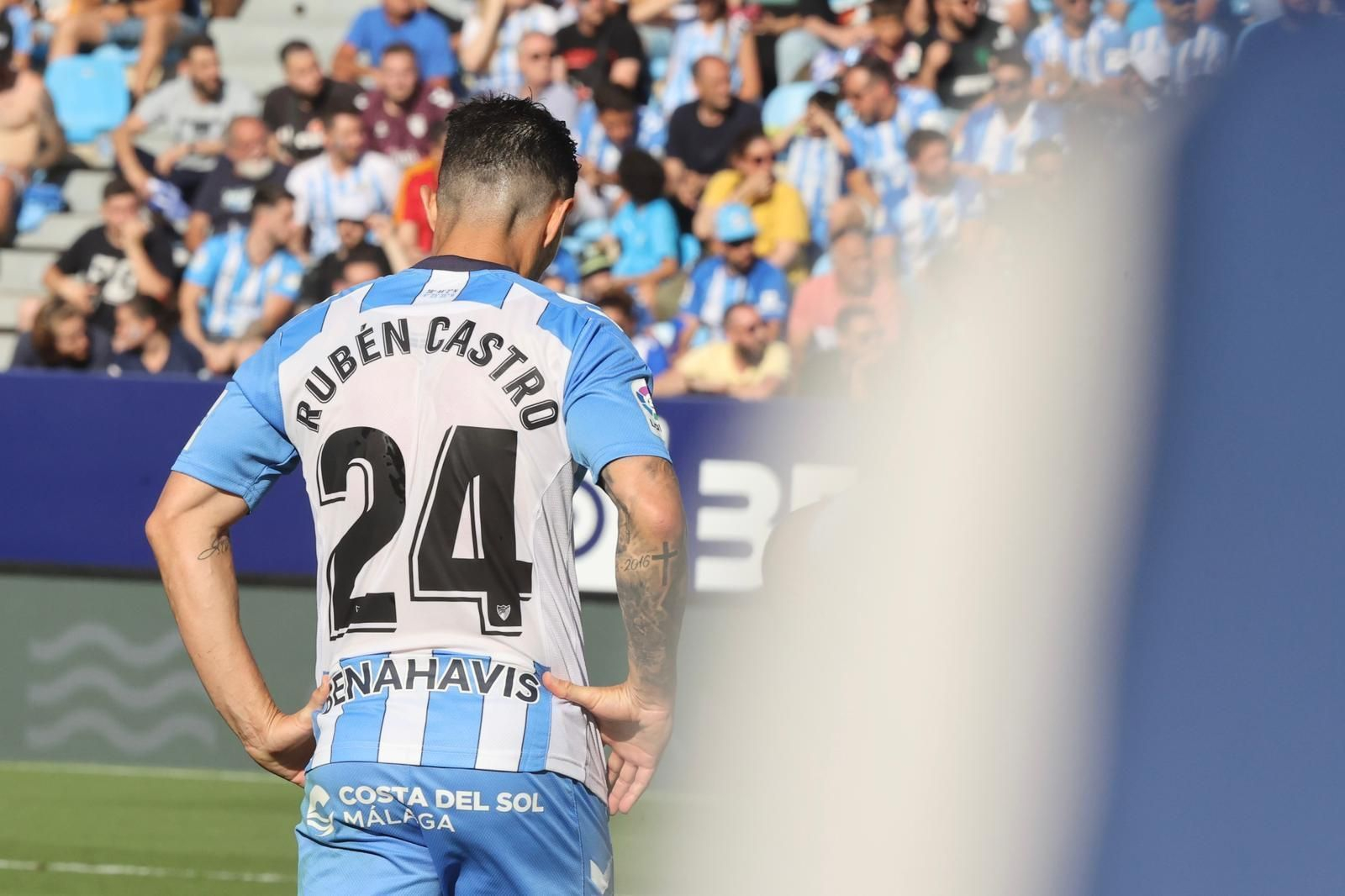 Rubén Castro desolado.