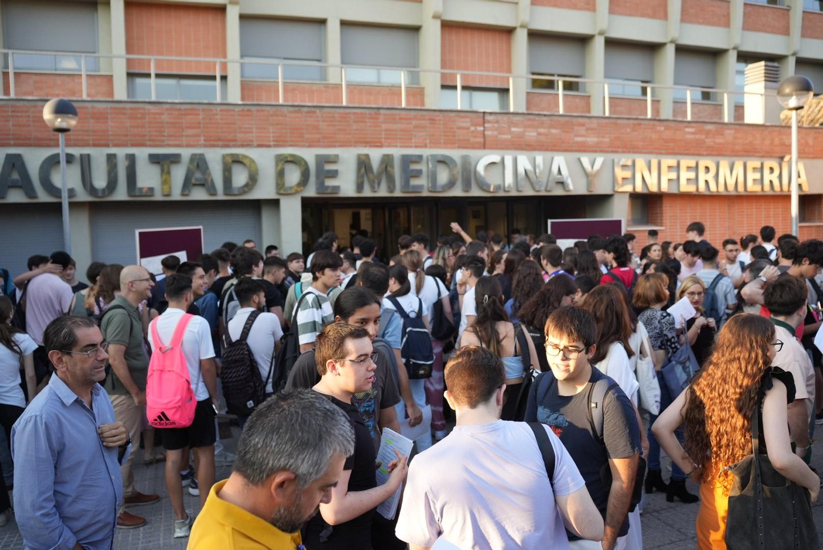 Las imágenes de la convocatoria extraordinaria de la Selectividad en Córdoba