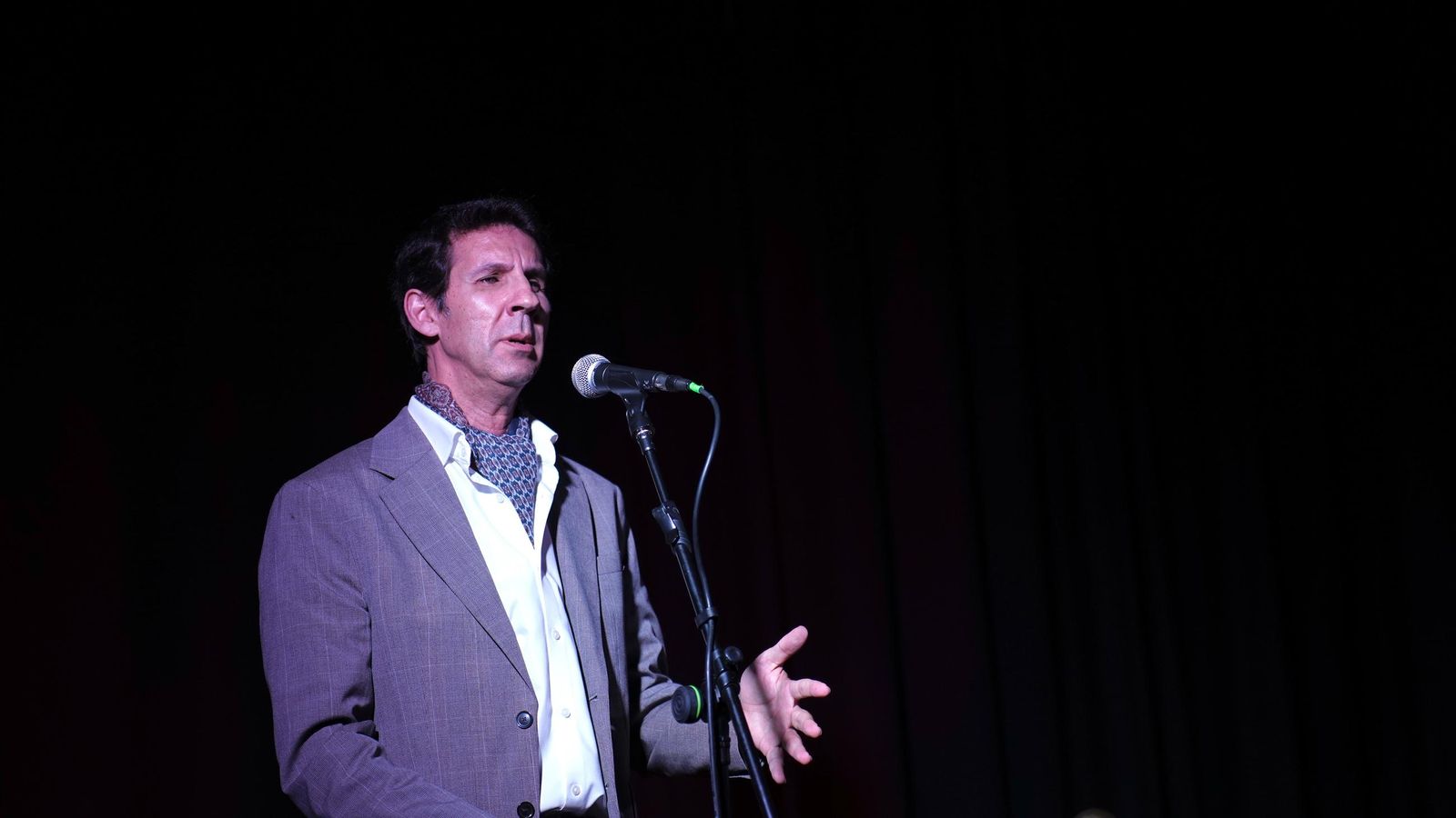 Fotos de la Semblanza a la Saeta con Juan Andrés Azorit, Perico el Piñero y José Canela en el Centro Paco de Lucía