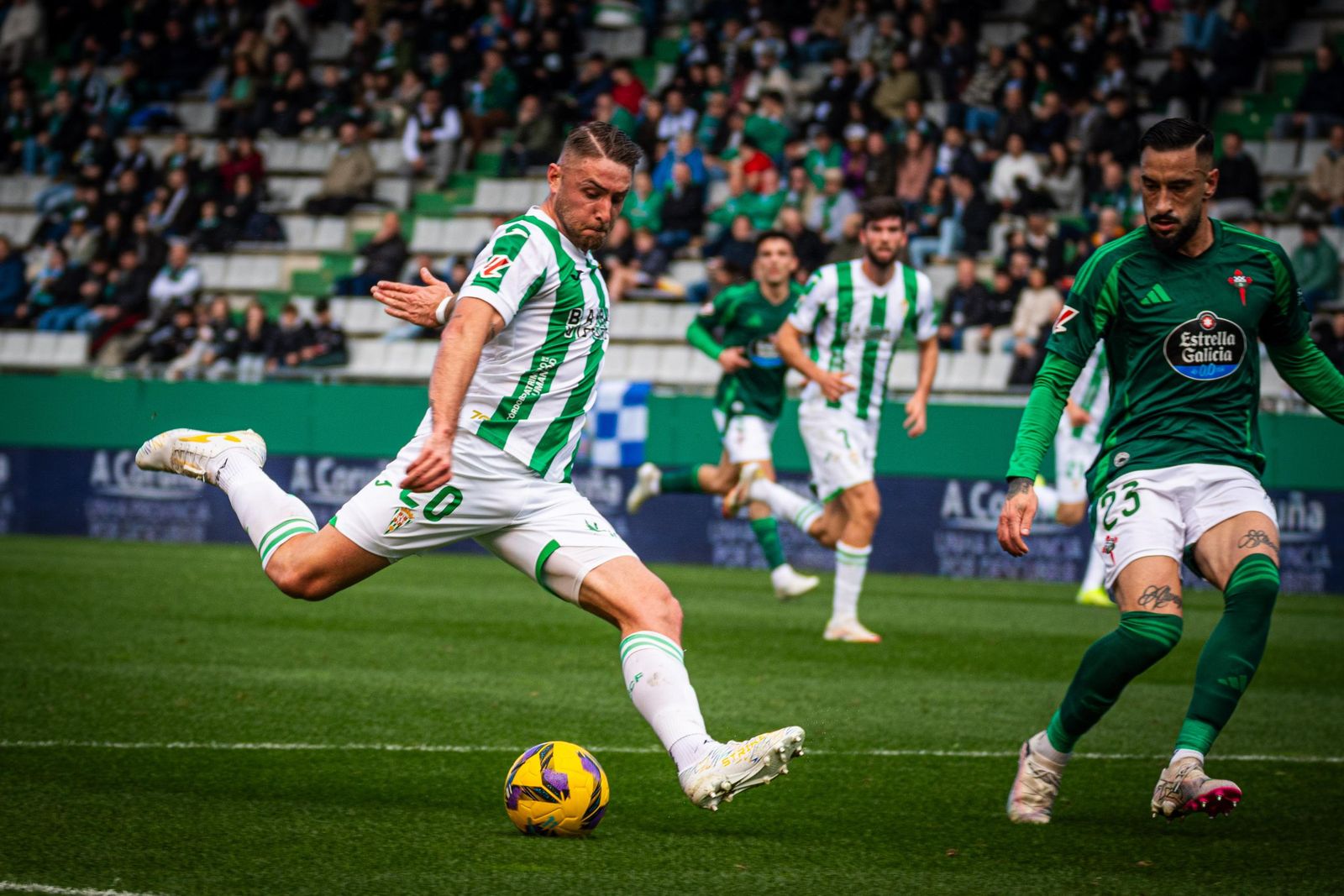 Las mejores fotos del agónico triunfo del Córdoba CF en Ferrol