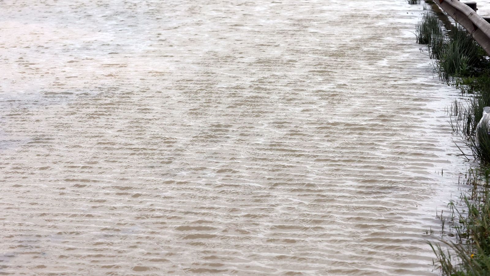 Imágenes del paseo rural por Jerez en el estreno de la borrasca Marta