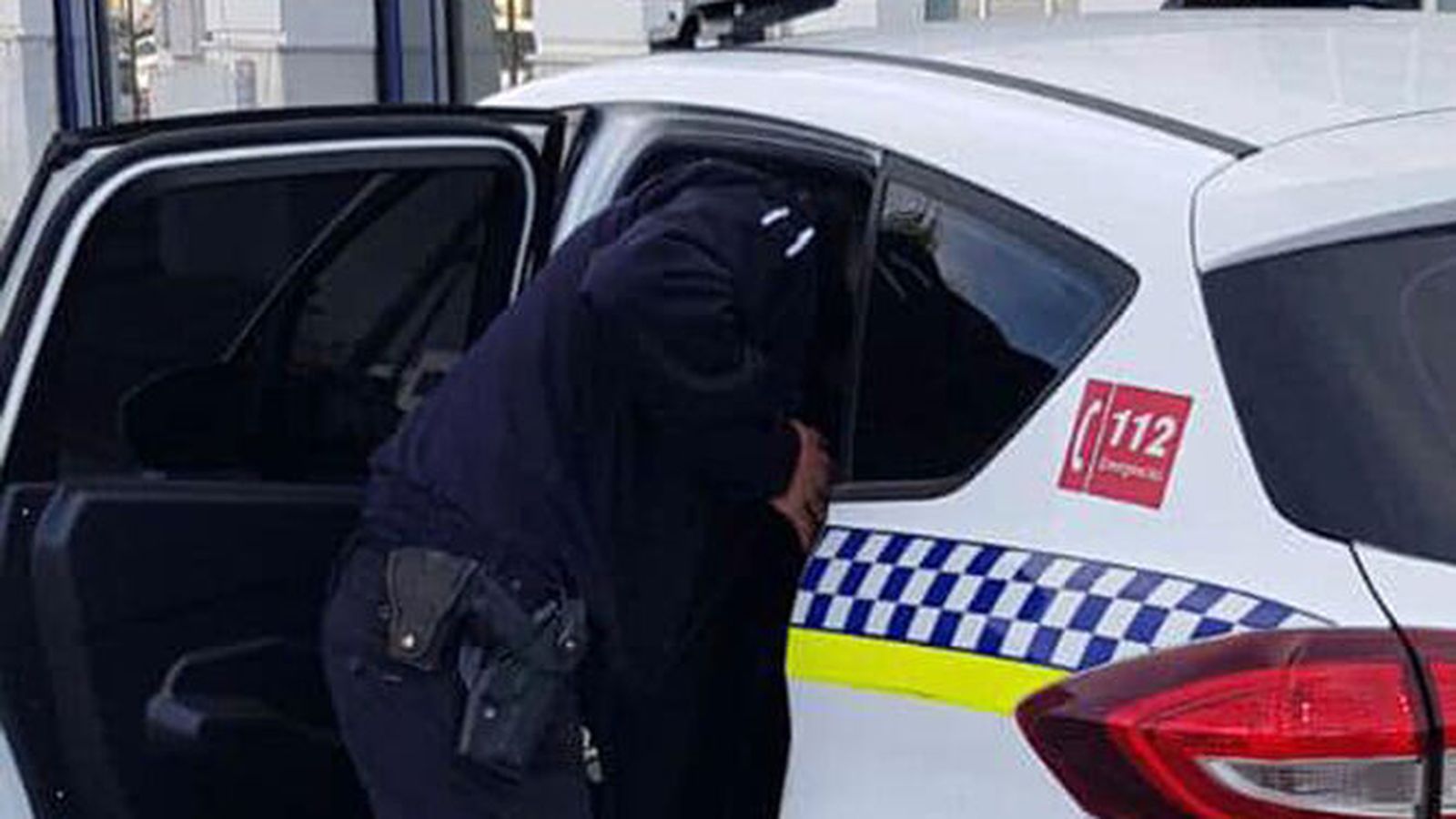 Un agente de la Policía Local de Lepe.