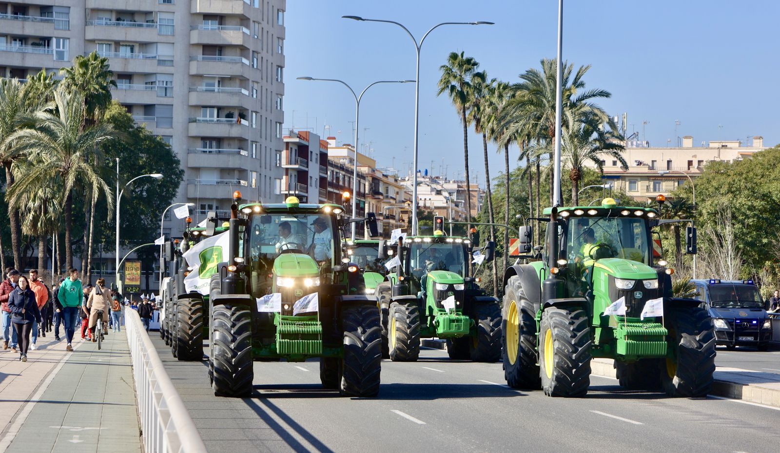 Manifestación agricultores