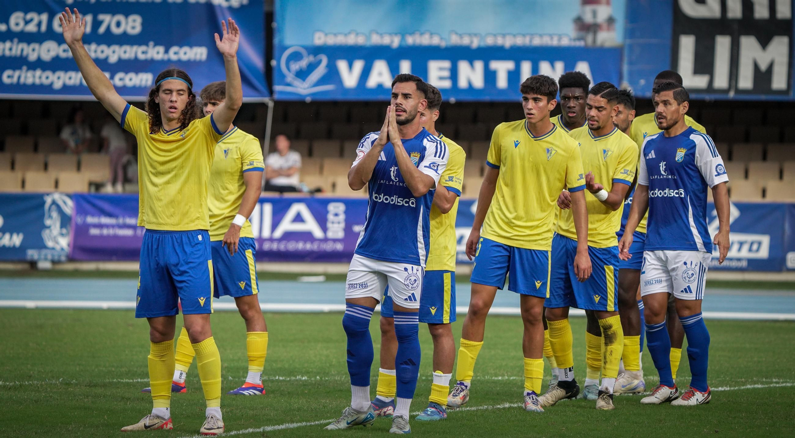 Imágenes del partido del Xerez CD - Cádiz Mirandilla