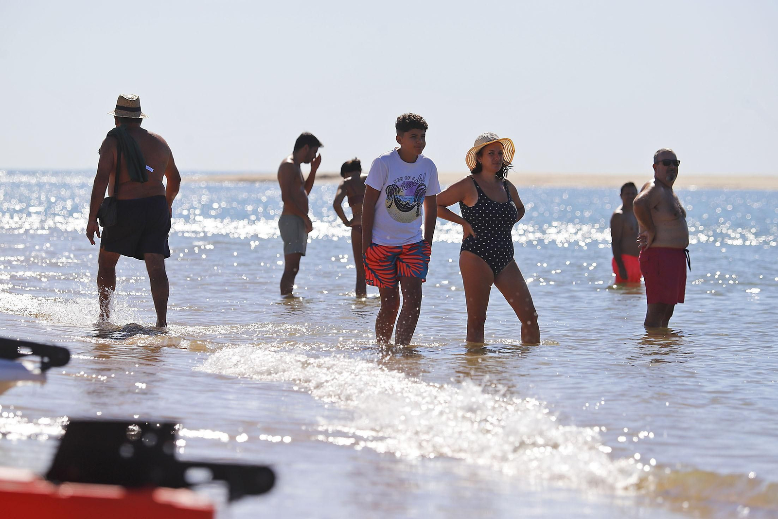Las playas de Huelva se llenan a finales de septiembre por el buen tiempo