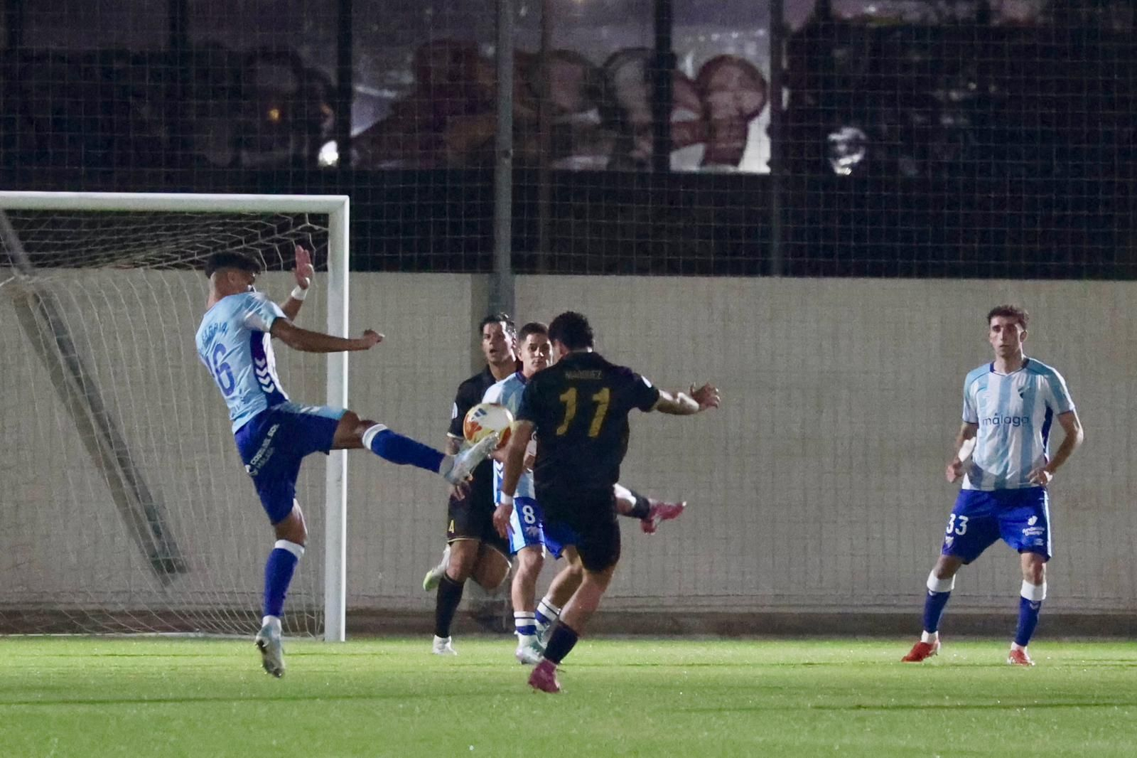Atlético Malagueño - La Unión: Derrota en el duelo del morbo y del debut de Bravo