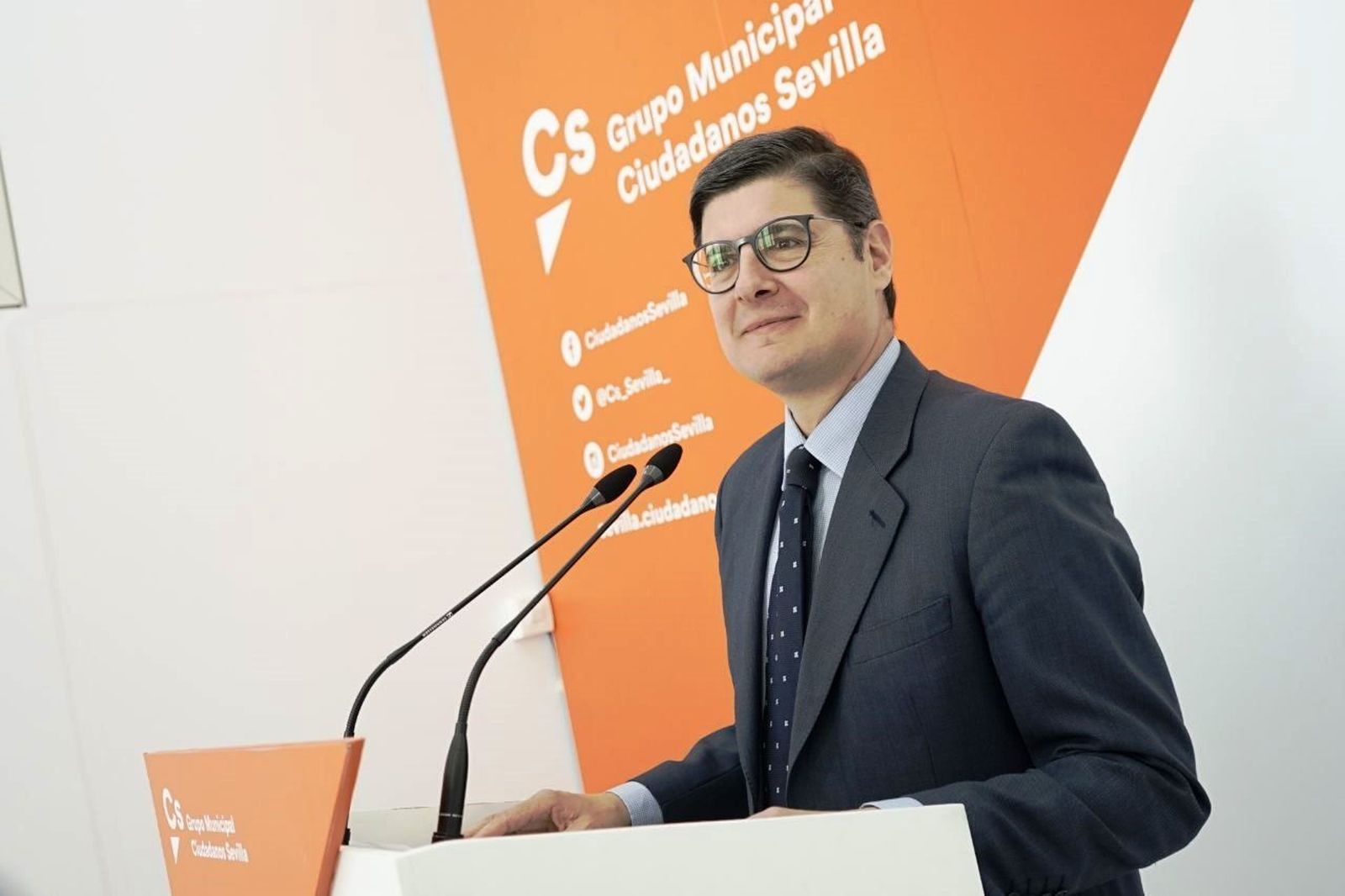Álvaro Pimentel, portavoz municipal de Ciudadanos.