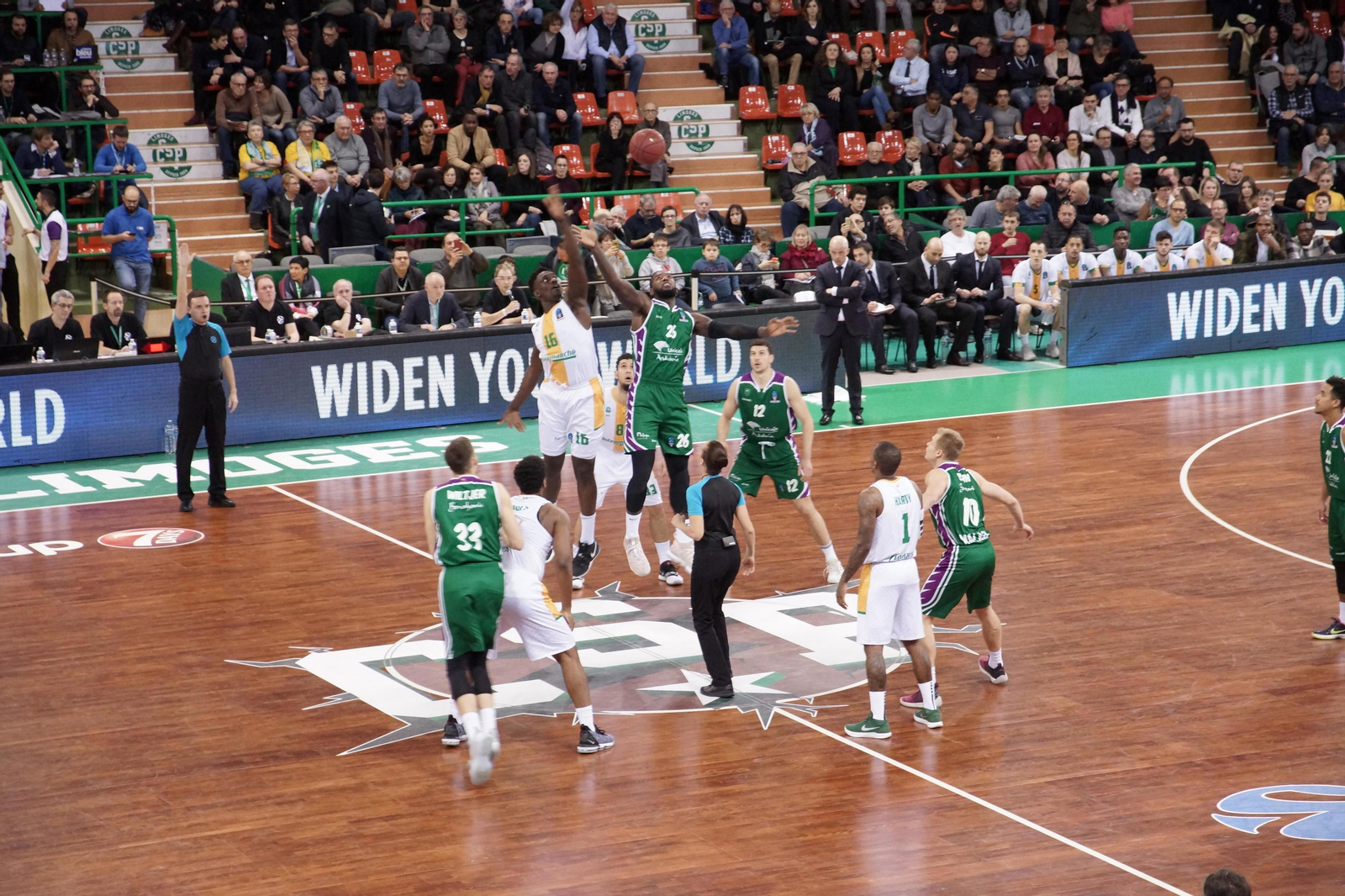Las fotos del Limoges-Unicaja Baloncesto
