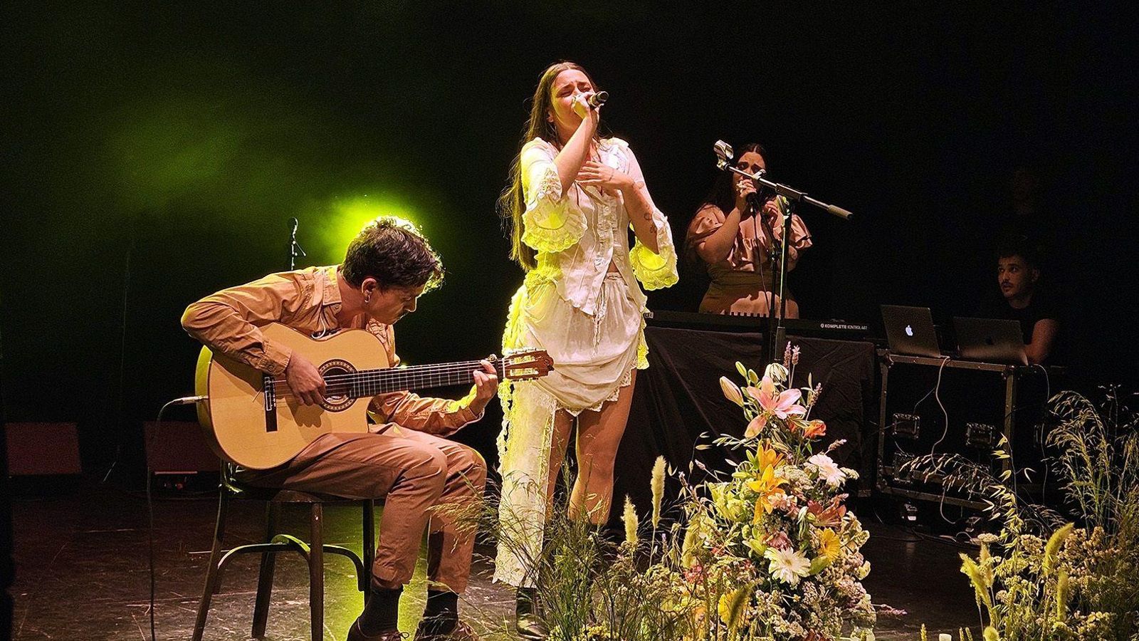 Vera GRV en un concierto.