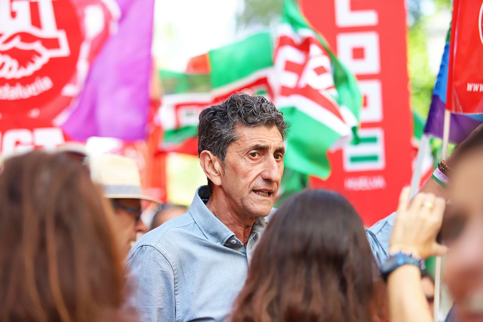 Imágenes de la Manifestación por el Día del Trabajador 2023 en Huelva