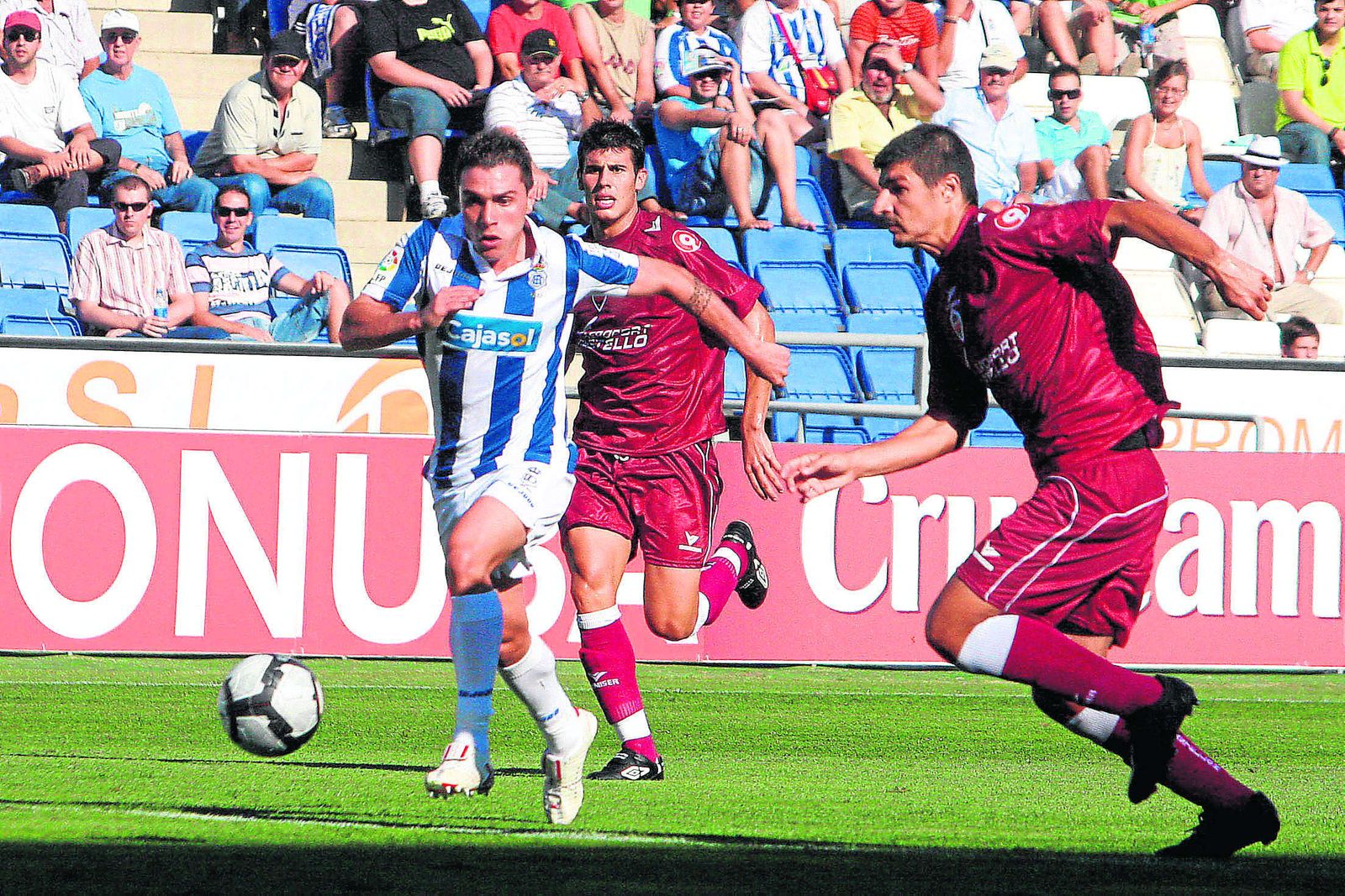 Último encuentro del Recre con el Castellón en el Nuevo Colombino.