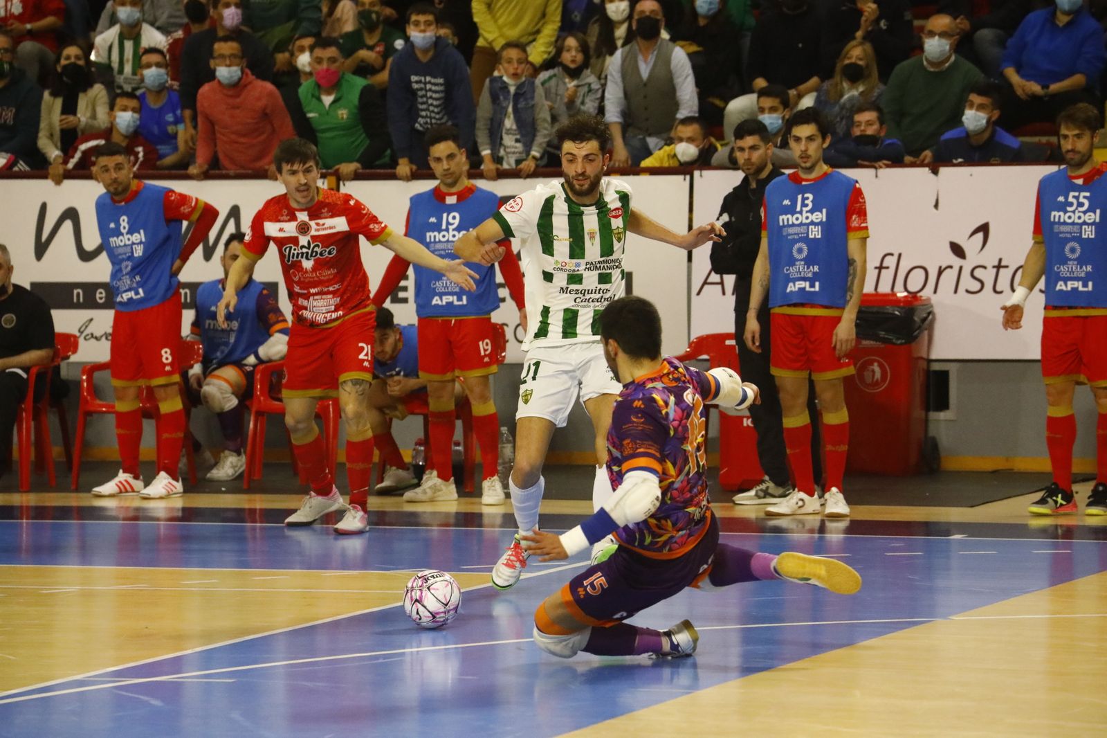 El empate del Córdoba Futsal ante el Jimbee Cartagena, en imágenes