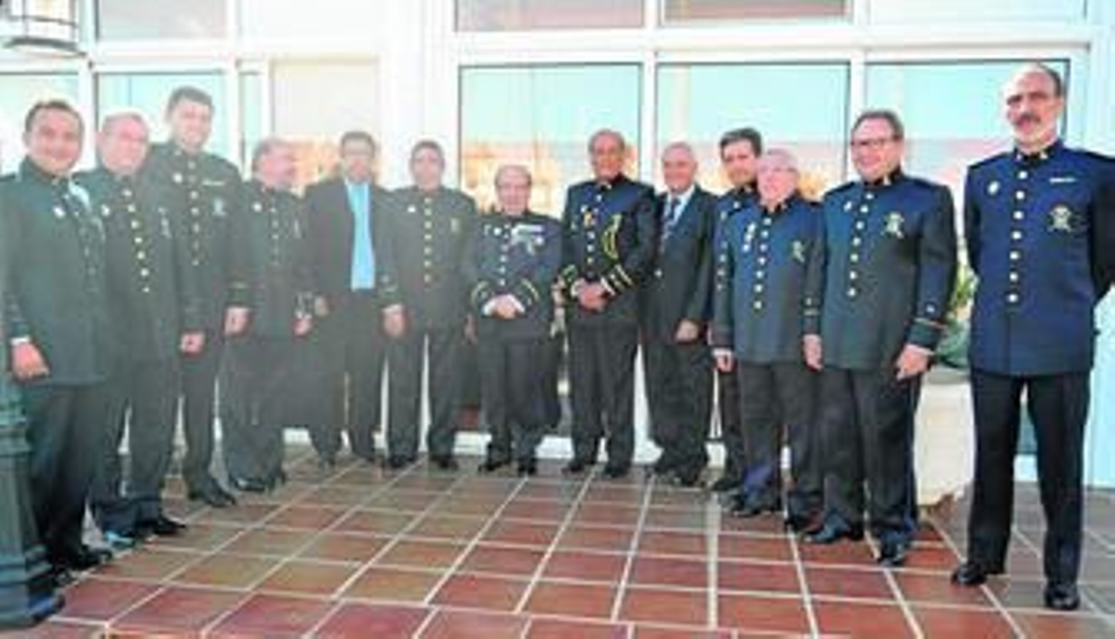 Miembros del IX Tercio Carlos V, de los Reales Tercios de España, al que pertenece la Zona de Almería.