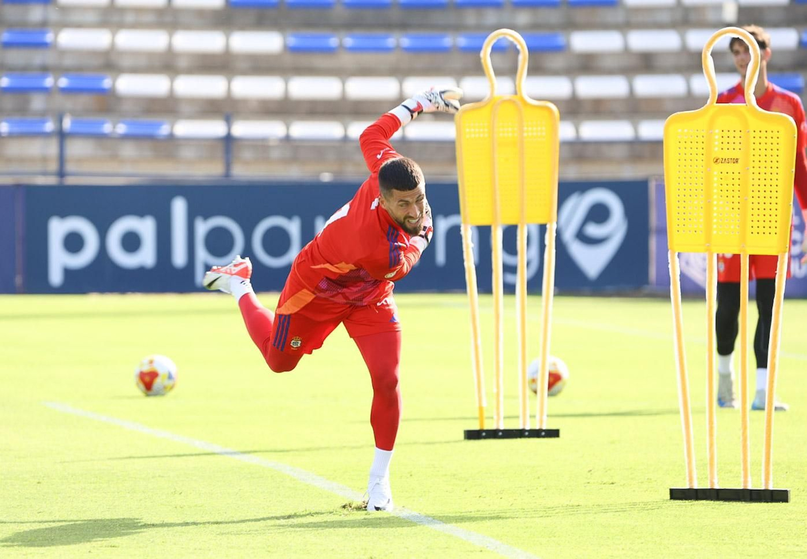 Imágenes del entrenamiento del Recreativo de Huelva en el estadio Nuevo Colombino