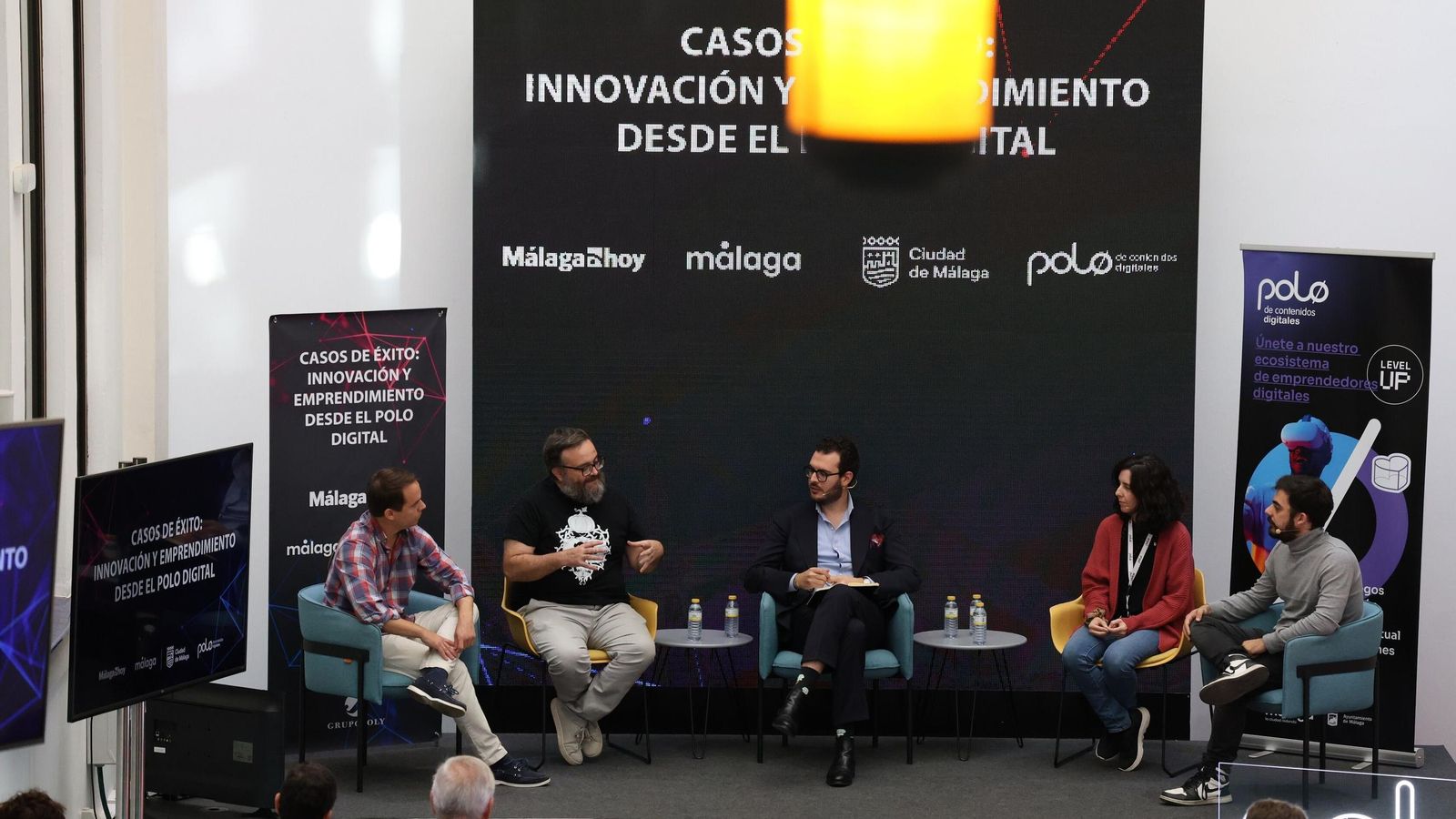 Germán García, Chema Galante, Jorge Pedrosa, Manuel Ruíz y Julio Garzón