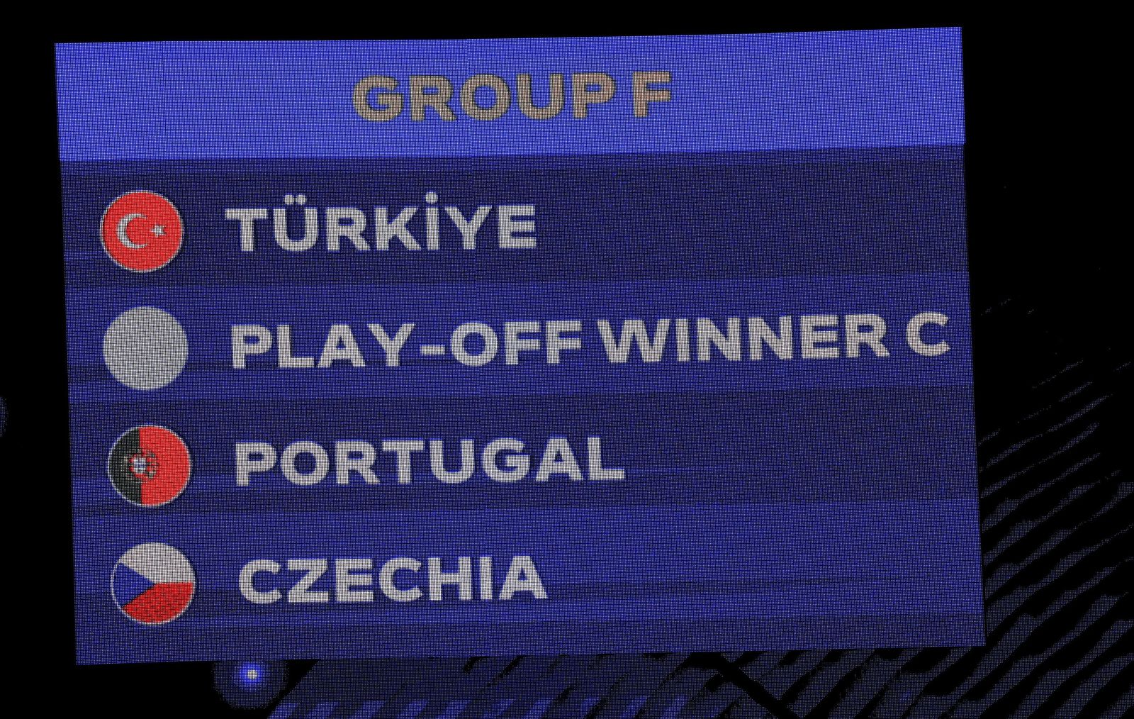 Las fotos del sorteo de la Eurocopa 2024