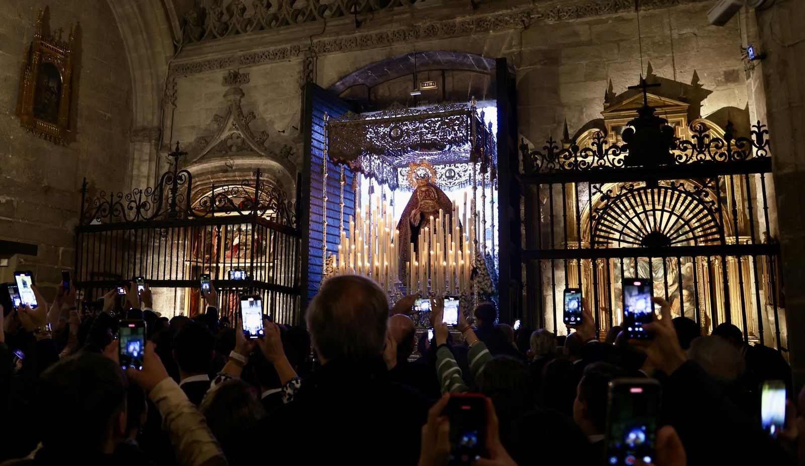 Traslado de la Virgen del Socorro a la catedral