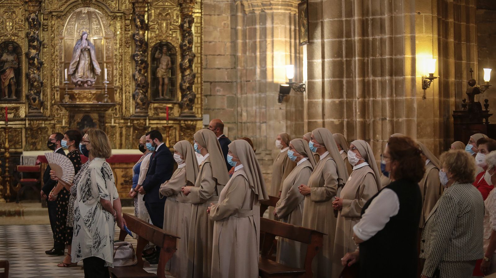 Misa del Corpus en la catedral de Jerez