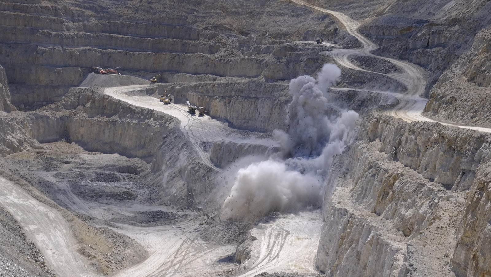 Visita a las canteras de yeso en Sorbas