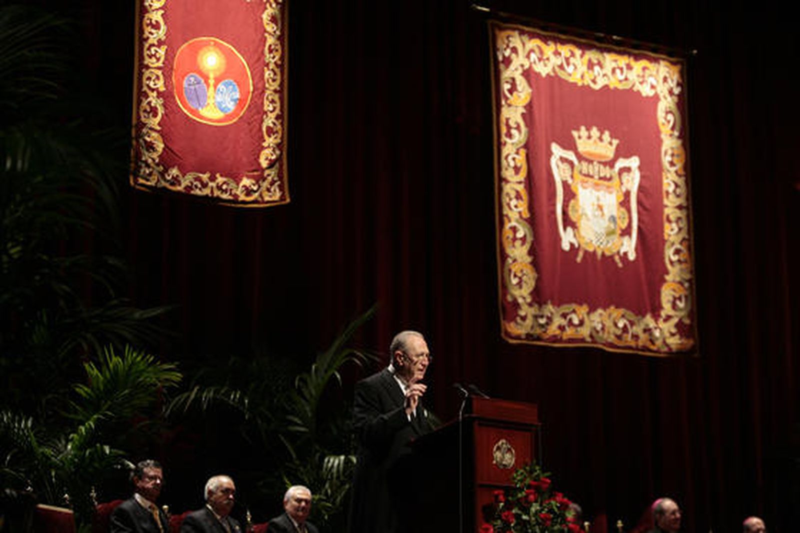 Cano-Romero durante el pregón.

Foto: Juan Carlos Munoz