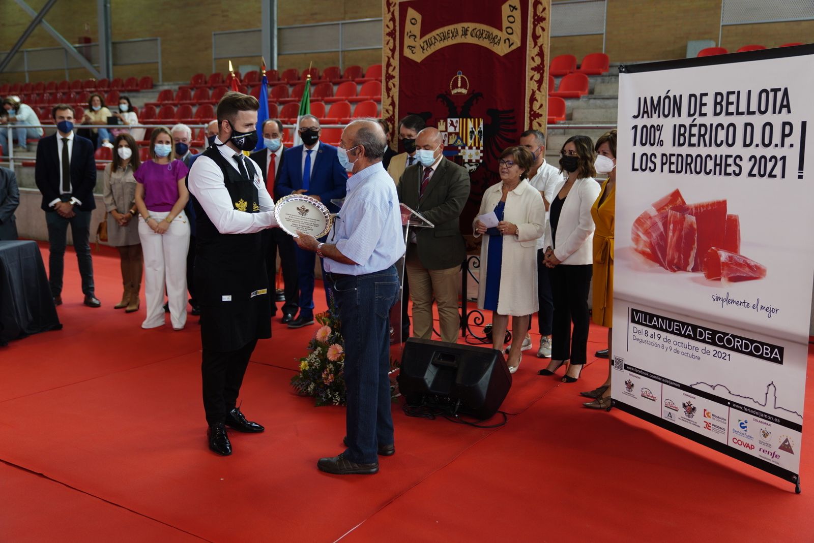 La última jornada de la Feria del Jamón de Villanueva de Córdoba, en fotografías