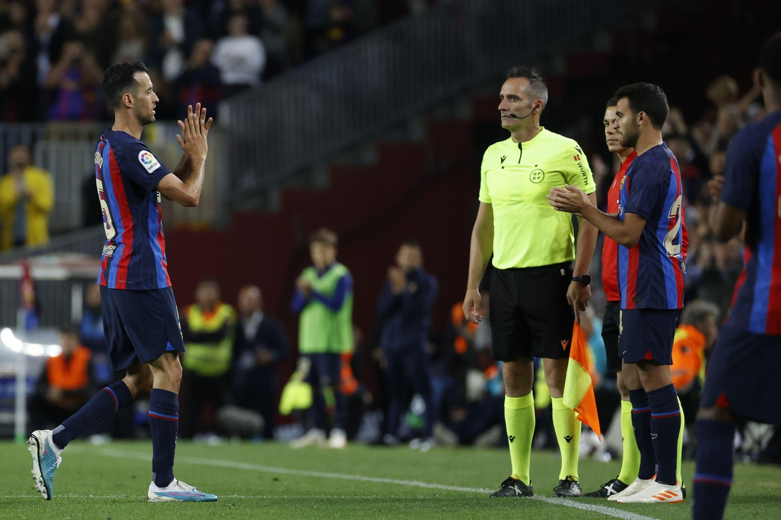 Las fotos de la fiesta del campeón Barcelona con derrota ante la Real