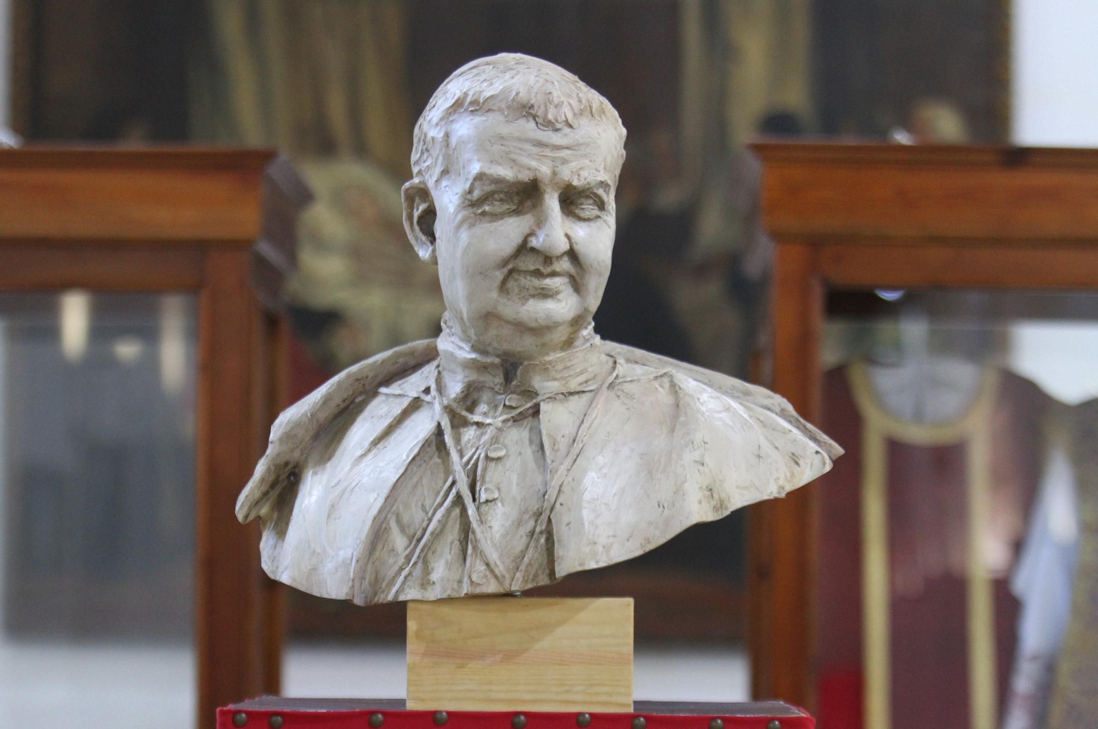 La inauguración de la exposición 'Arcipreste de Huelva, San Manuel González', en imágenes