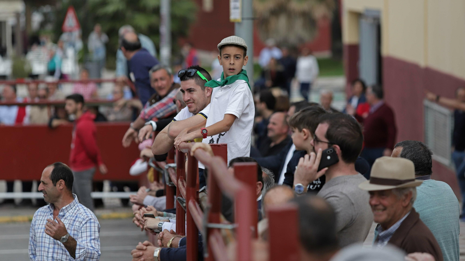 Imágenes del Toro Embolao de Los Barrios