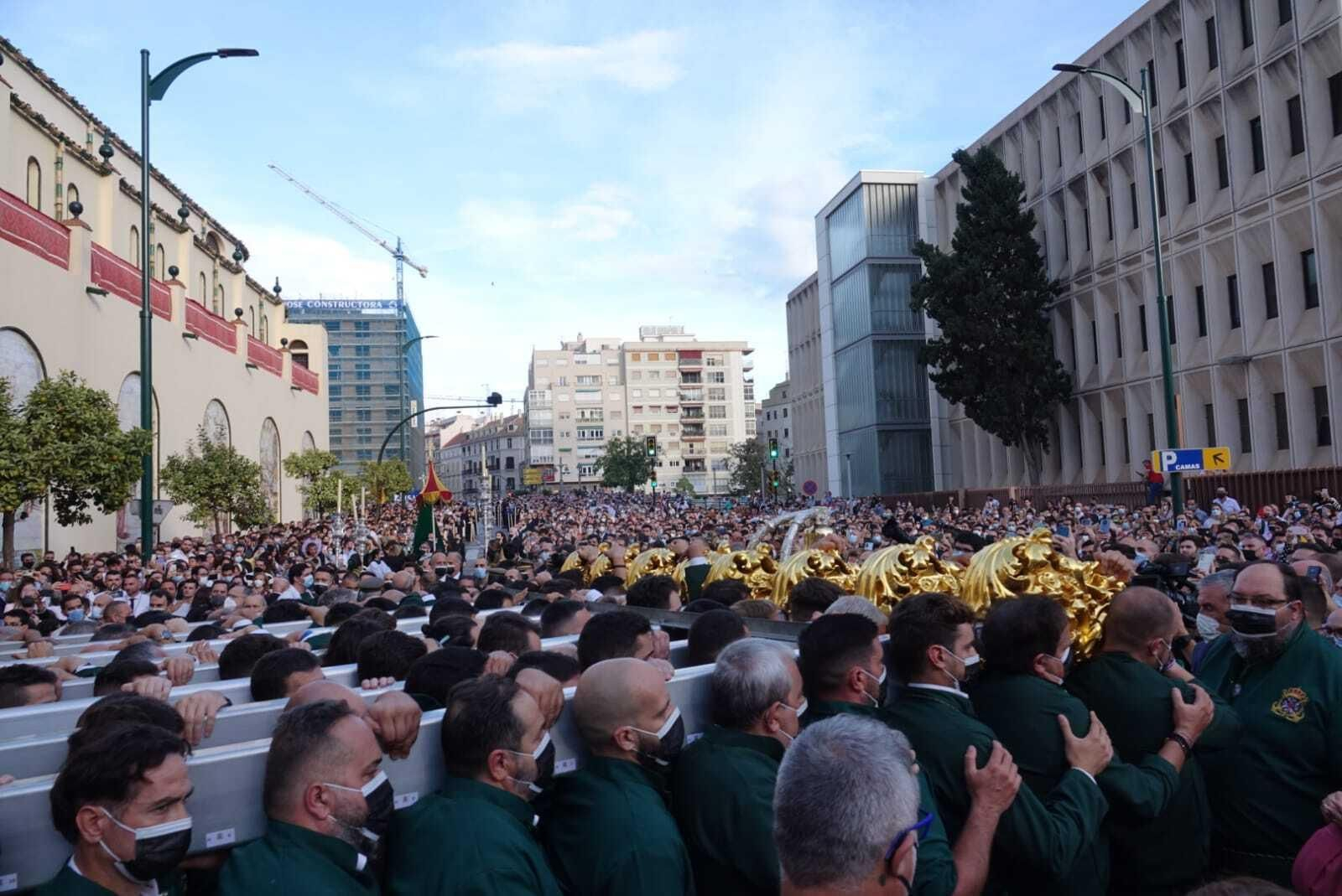 Las fotos de la Esperanza en la procesión Magna de Málaga