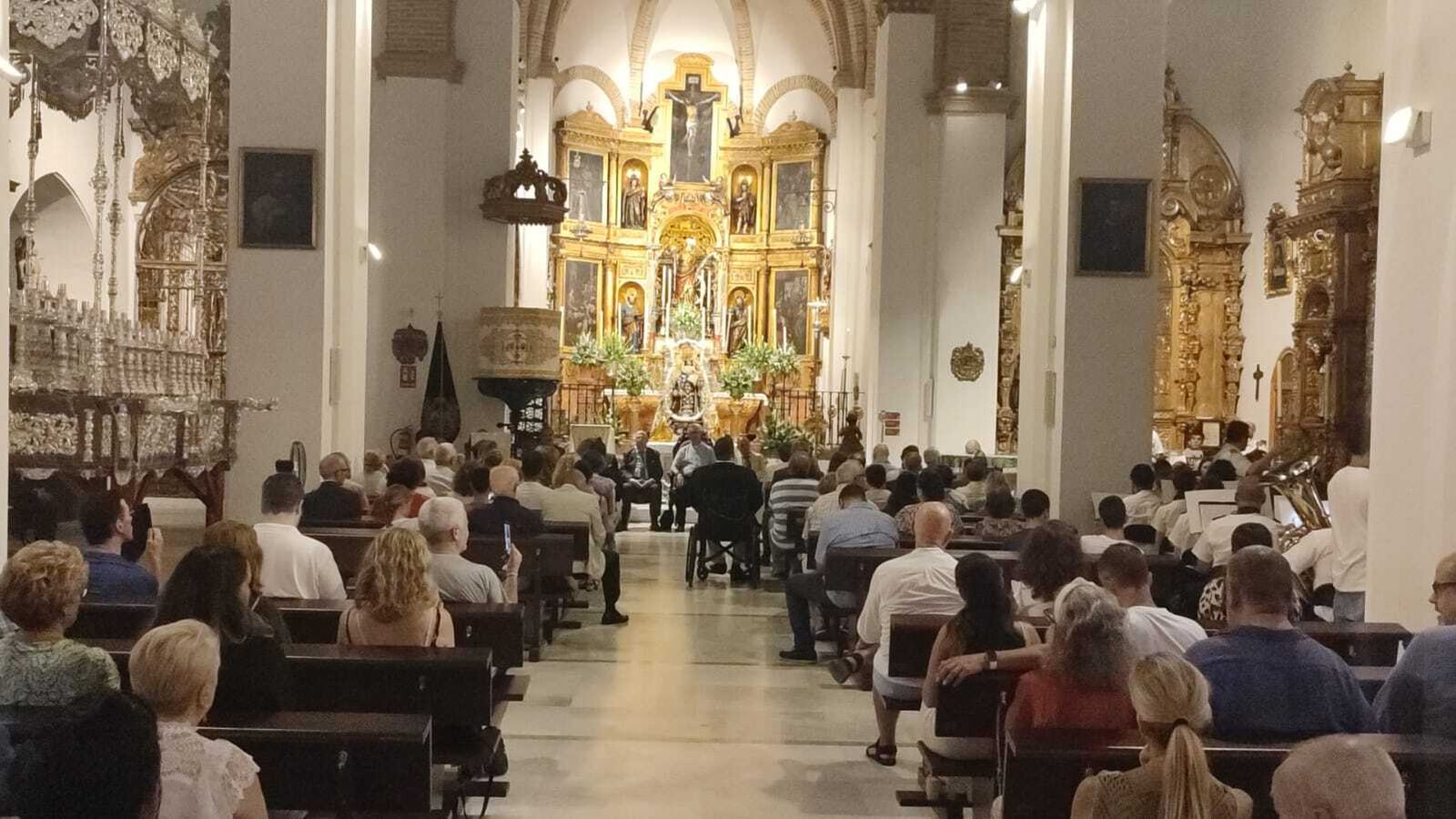 Acto del pregón celebrado el pasado martes en Santa Catalina
