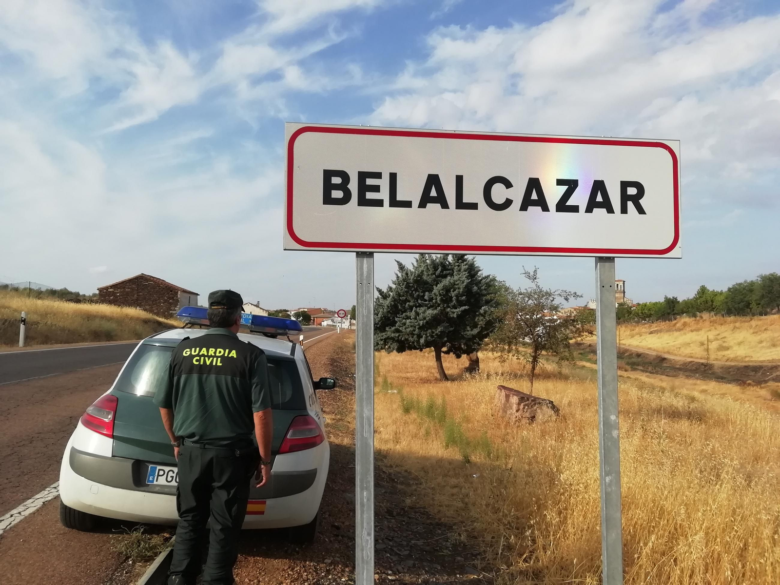 Puesto de la Guardia Civil en Belalcázar.