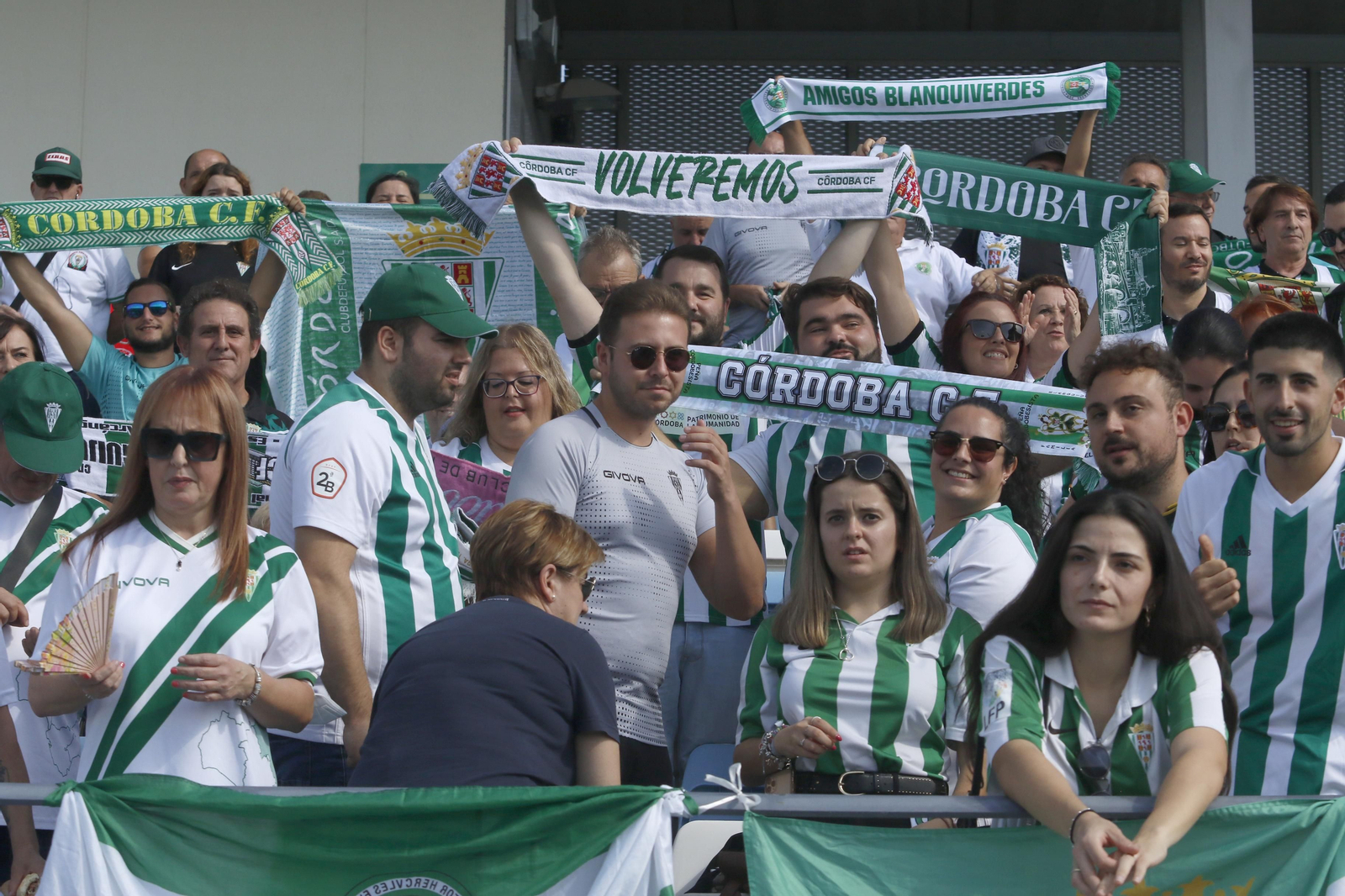 Las imágenes de la afición del Córdoba CF en el Alfredo Di Stéfano