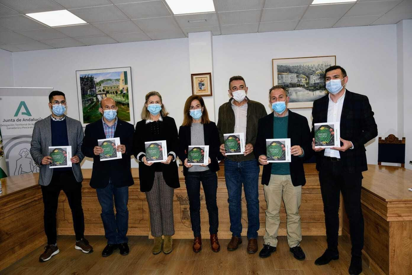 Presentación de la publicación 'Sabores de Cádiz' en Alcalá del Valle.