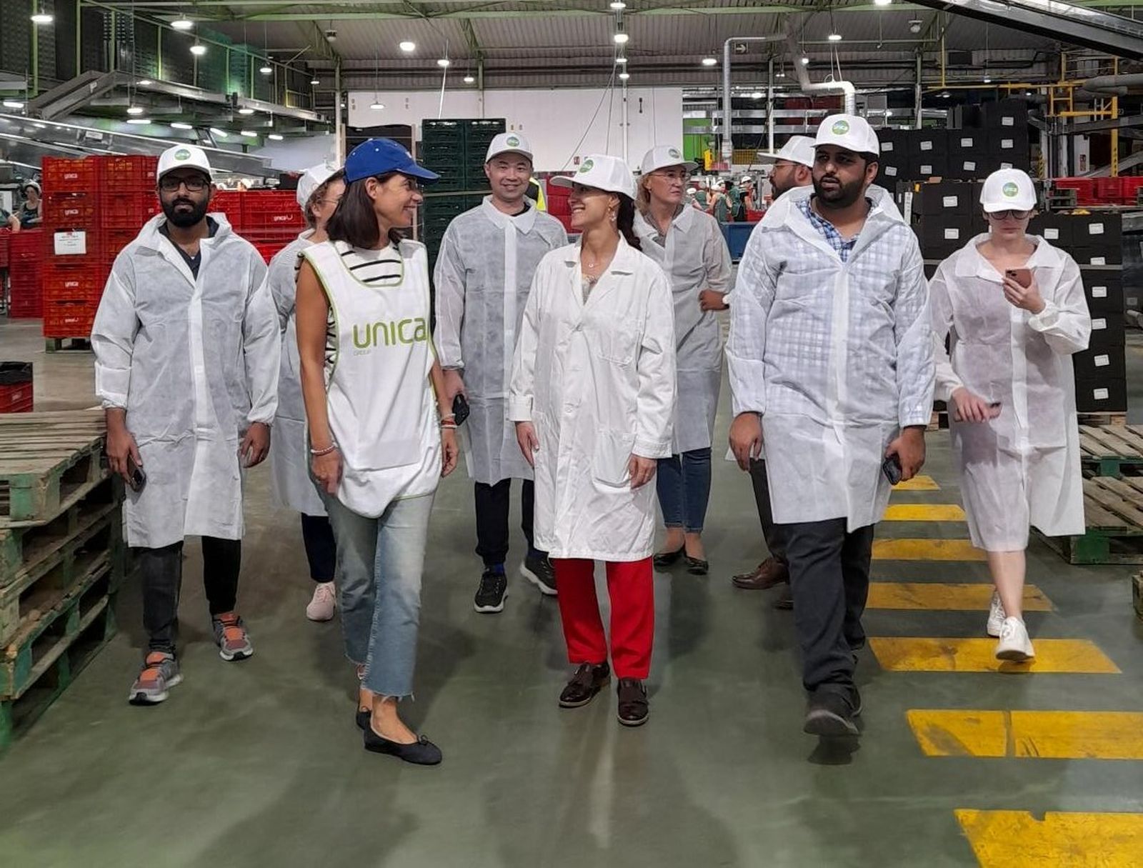 Visita a las instalaciones de Unica Group.