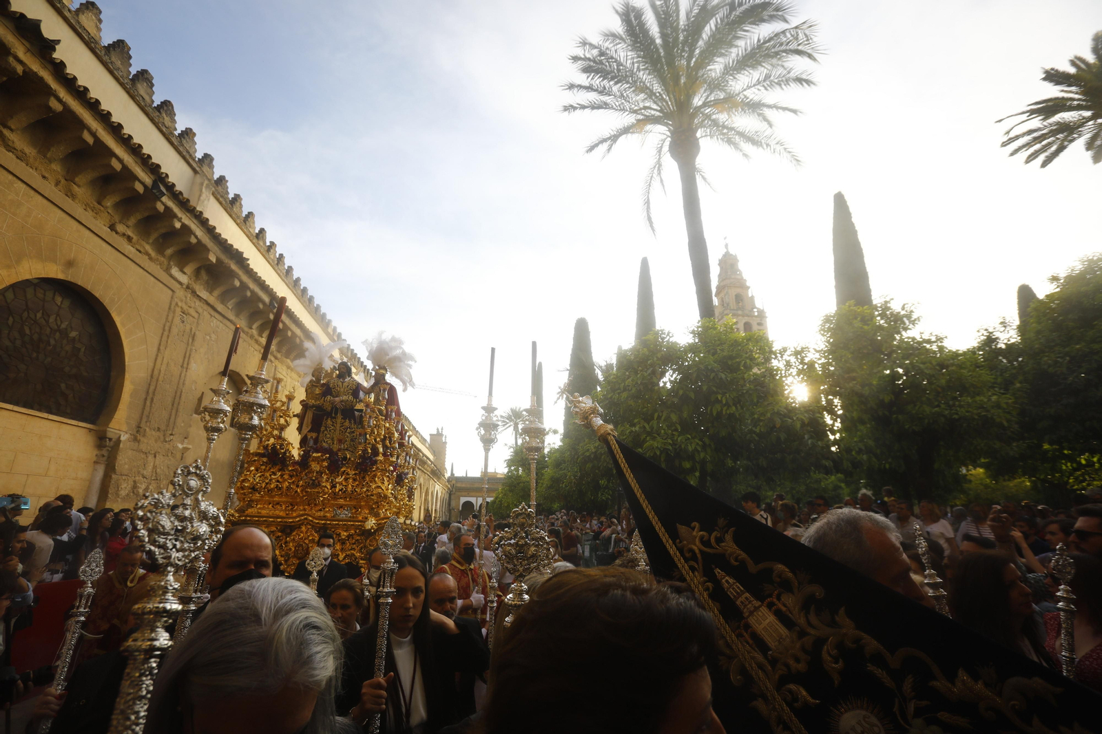 El traslado de la hermandad de la Estrella de Córdoba, en imágenes