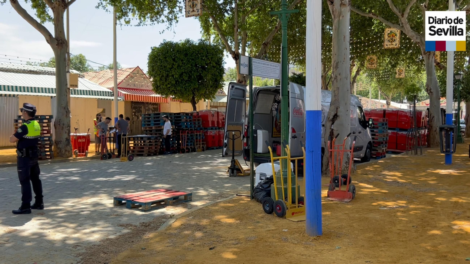 La Feria ultima sus preparativos a menos de una semana del alumbrado