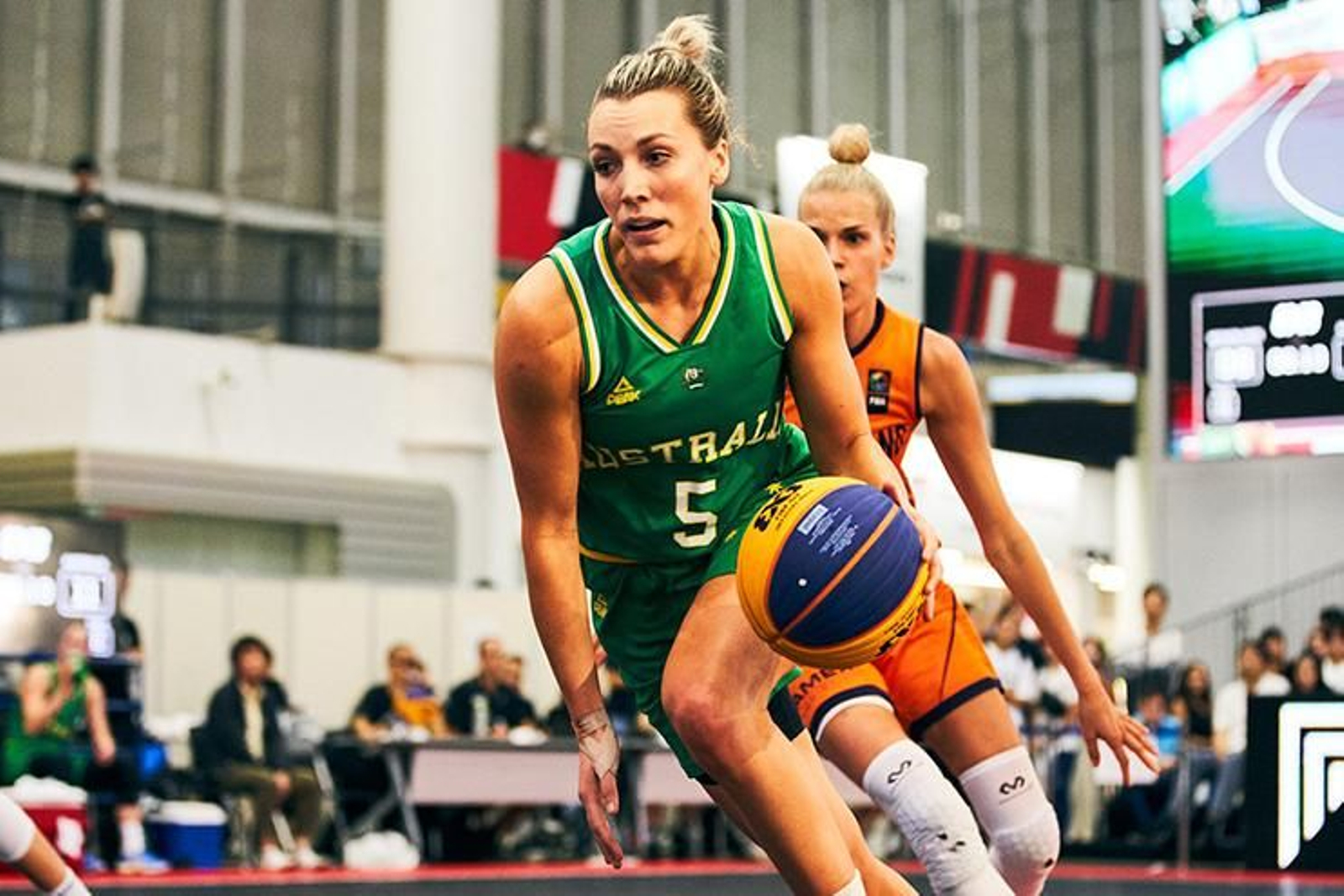 Maddie Garrick, con Australia.