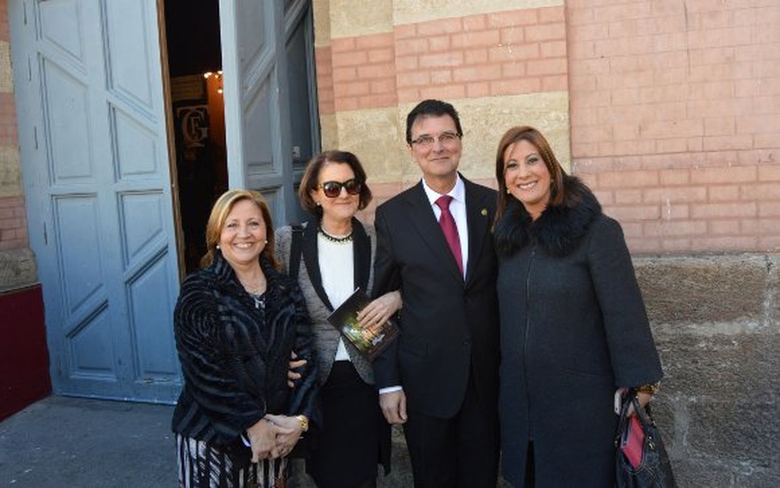 Lola Verdulla, Josefa Muñoz, José Manuel Romo y Mayte Huguet.

Foto: Ignacio Casas de Ciria
