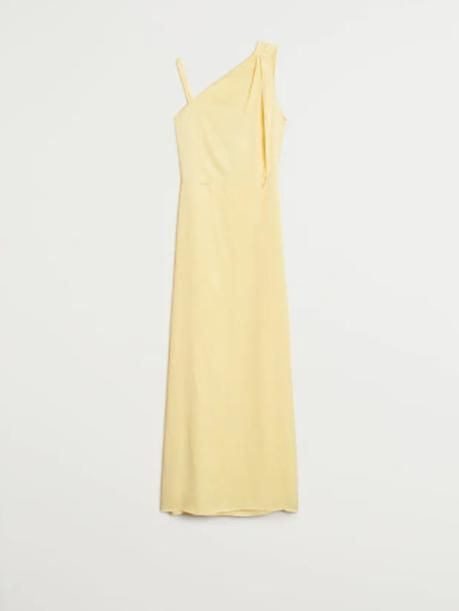 Vestido de invitada de Mango outlet.