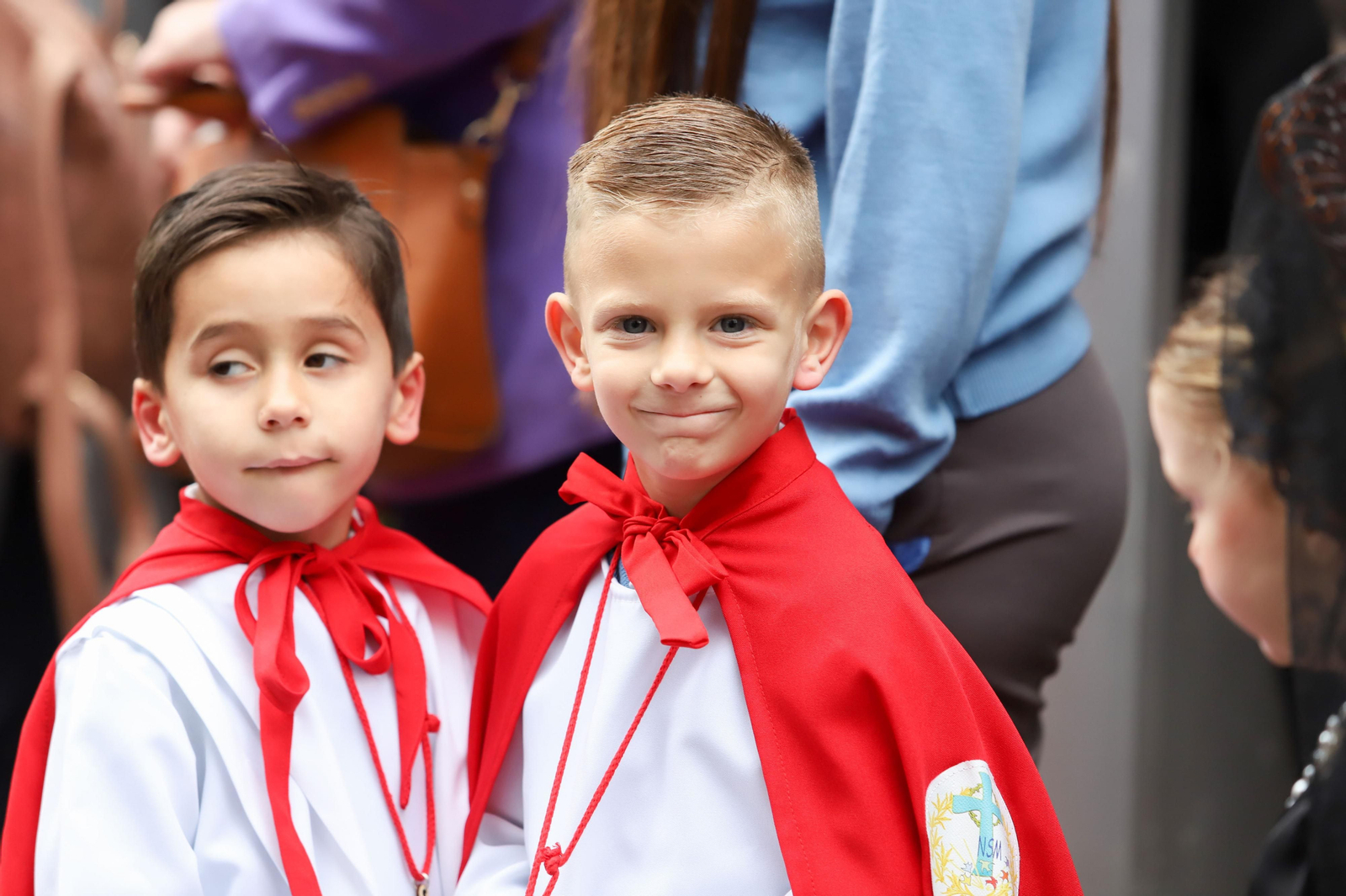 Fotos de la procesión infantil del colegio Nuestra Señora de los Milagros de Algeciras