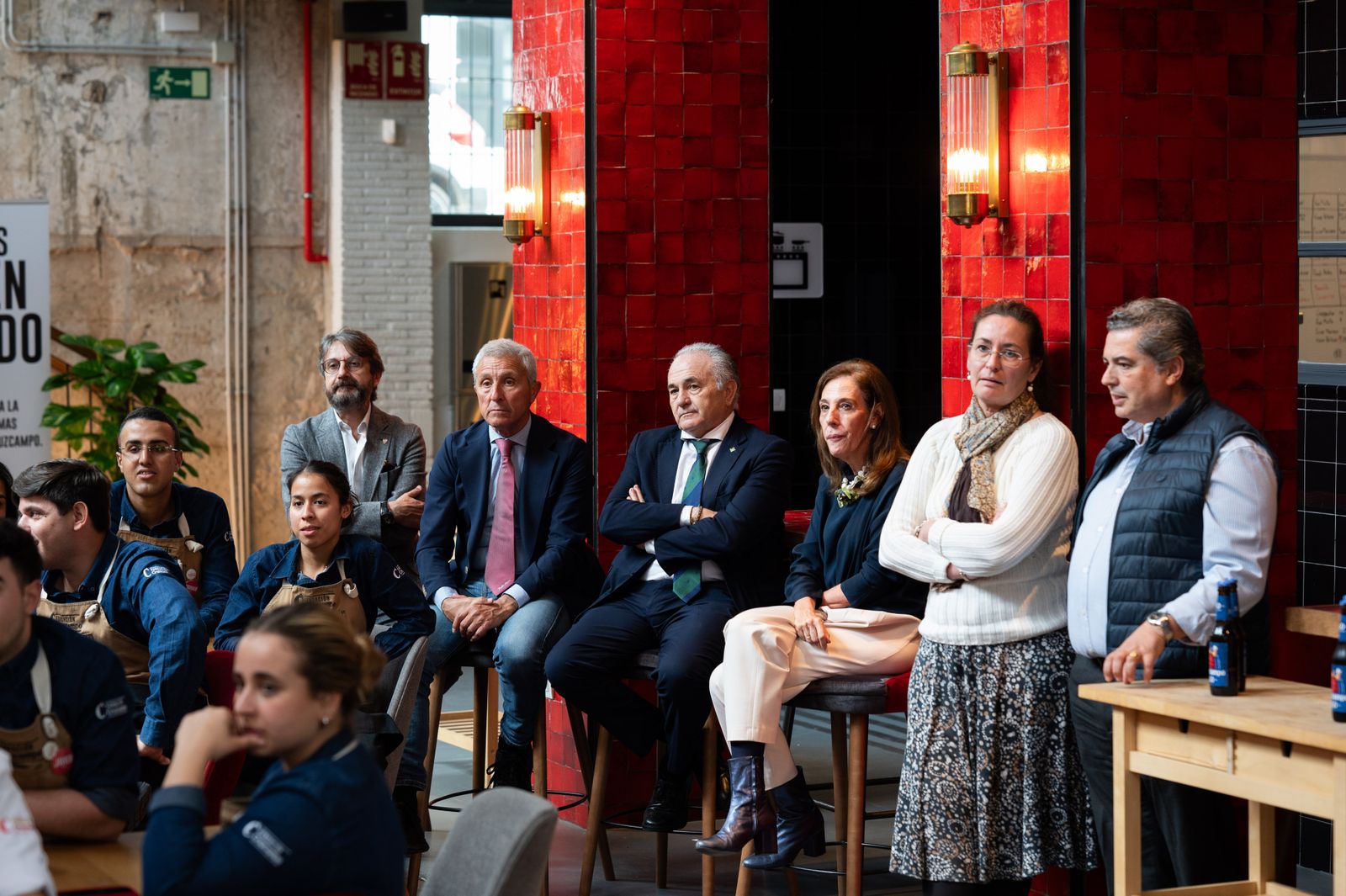 Las fotos de jugadores del Betis y del Sevilla en la Cruzcampo