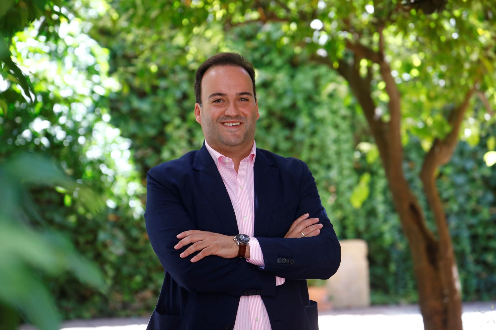 El alcalde de Priego de Córdoba, Juan Ramón Valdivia.