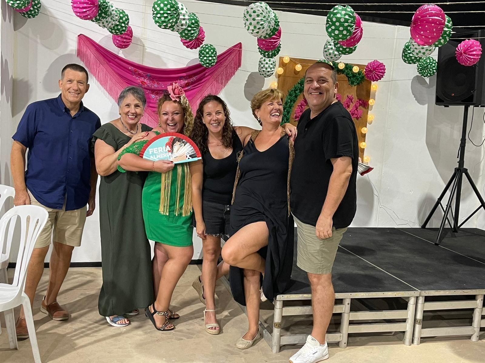 El ambiente en las casetas del CSIF en la Feria de Almería, en imágenes