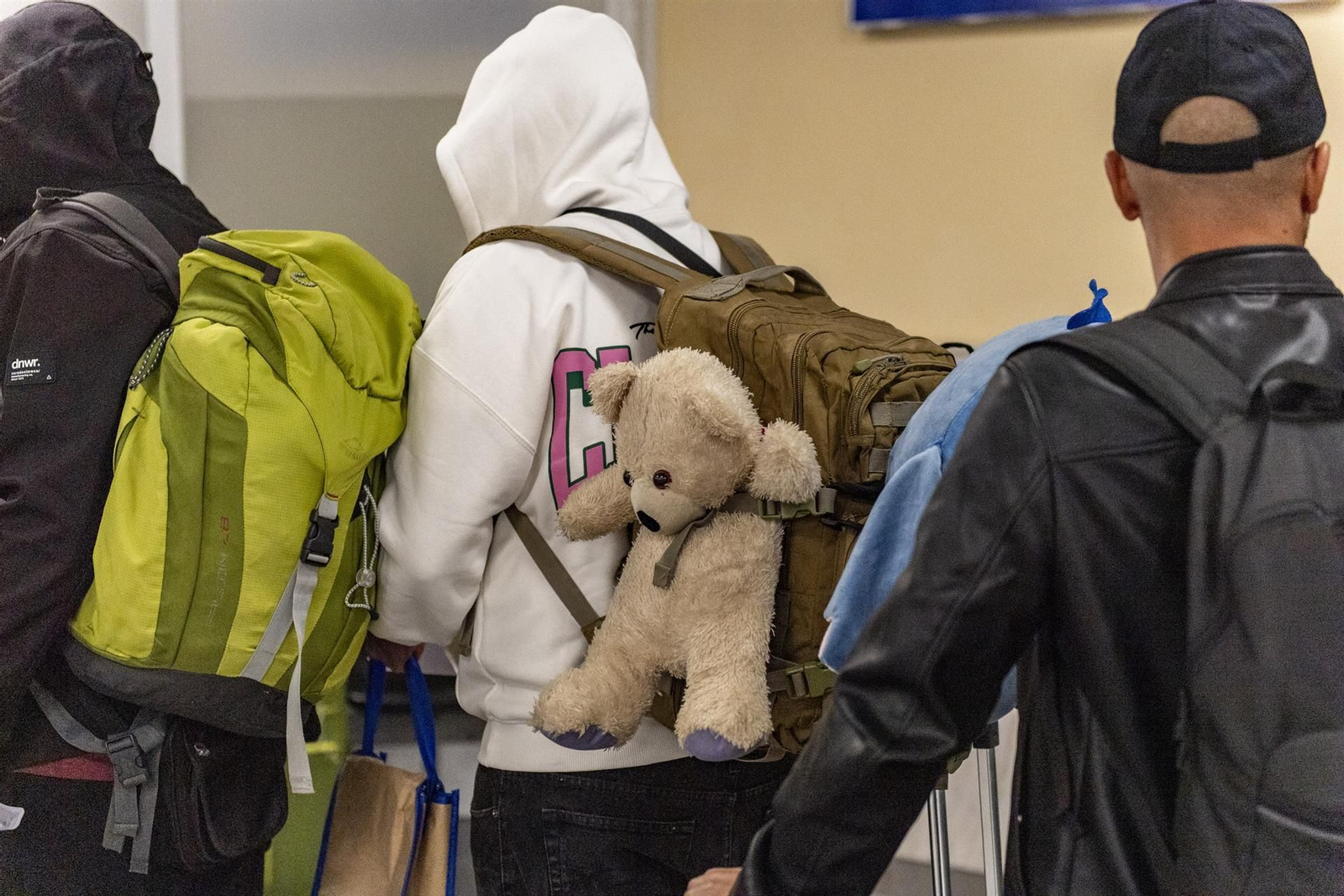 Una imagen de archivo de inmigrantes.