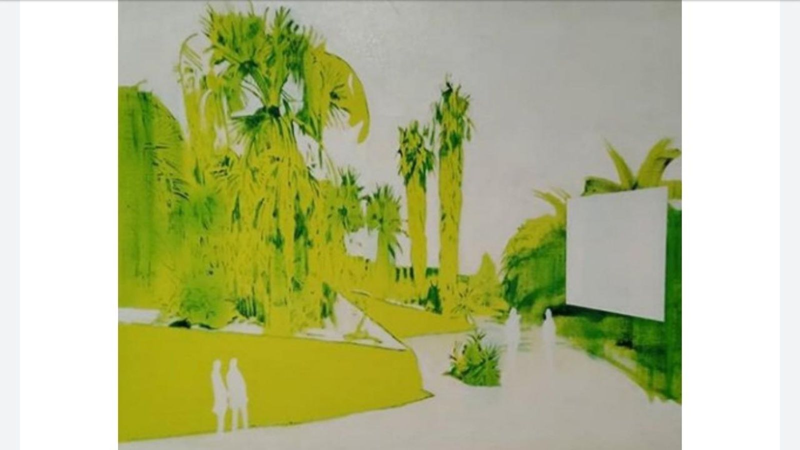 'Vivimos cercanos a un paraíso II', de Berto Martínez Tello.